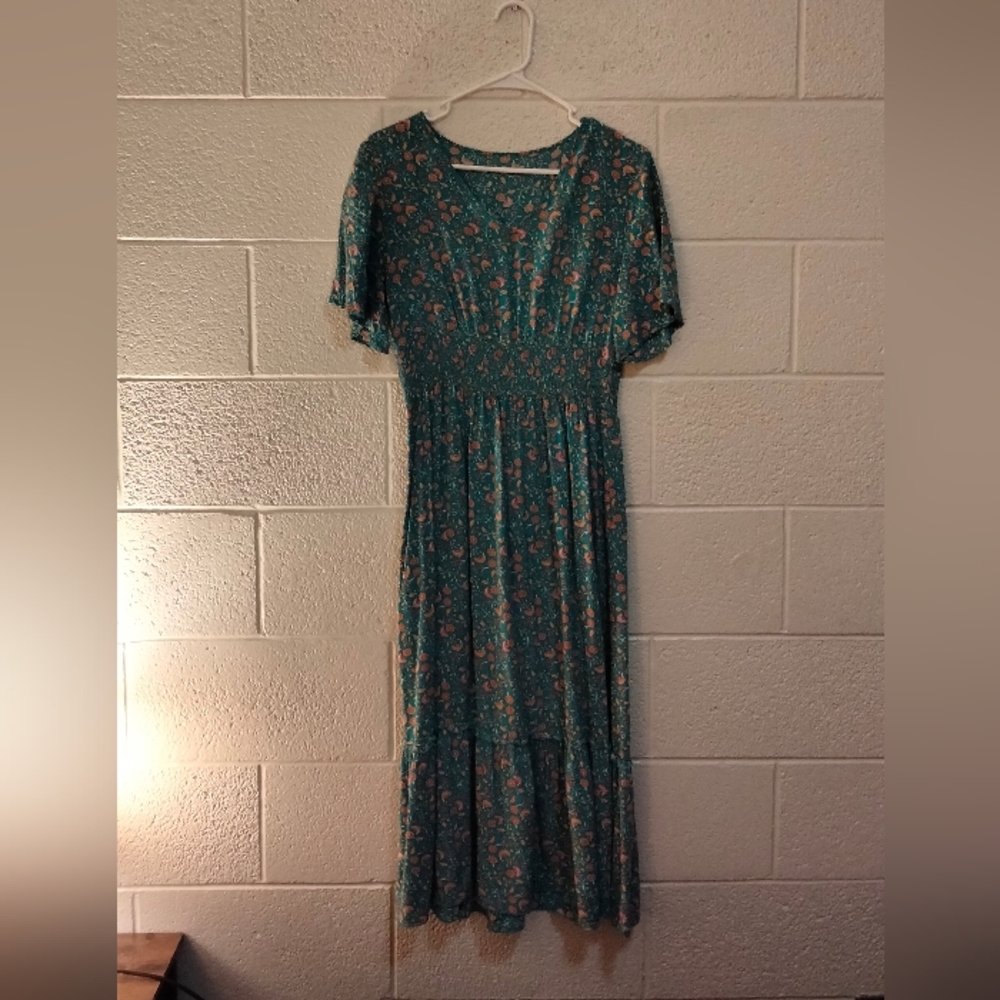 Floral midi dress